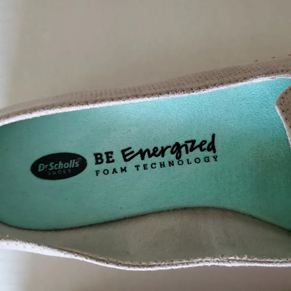 Dr. Scholl’s Far Out‎ Oyster Microfiber Slip On Espadrille